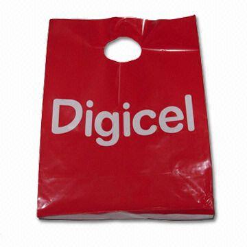 Plastic Die-cut Handle Shopping Bag